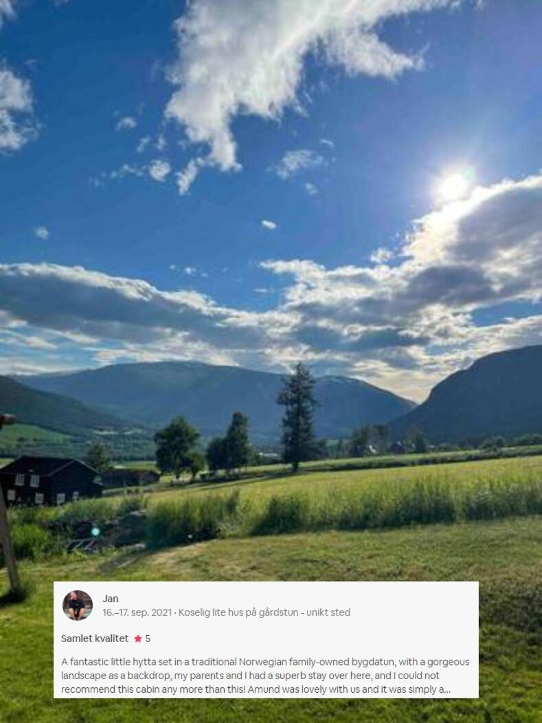 Stallen - Koselig Lite Hus Pa Gardstun Skjåk Exterior photo